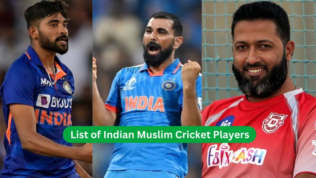 List of Indian Muslim Cricket Players