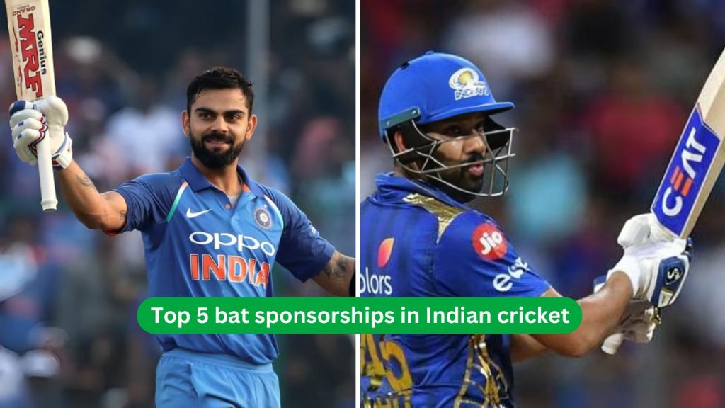 Top 5 bat sponsorships in Indian cricket