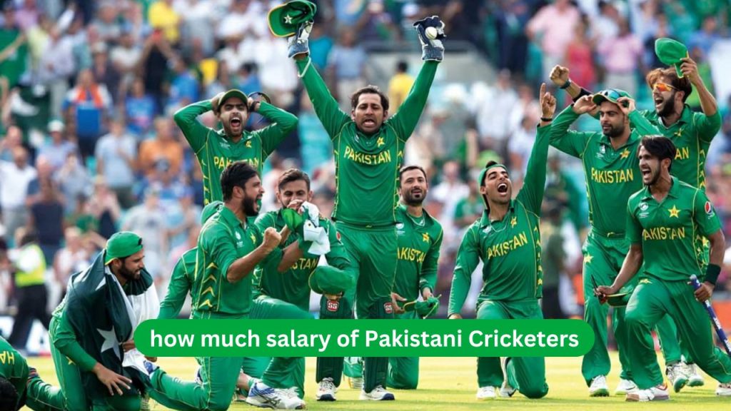 how much salary of Pakistani Cricketers