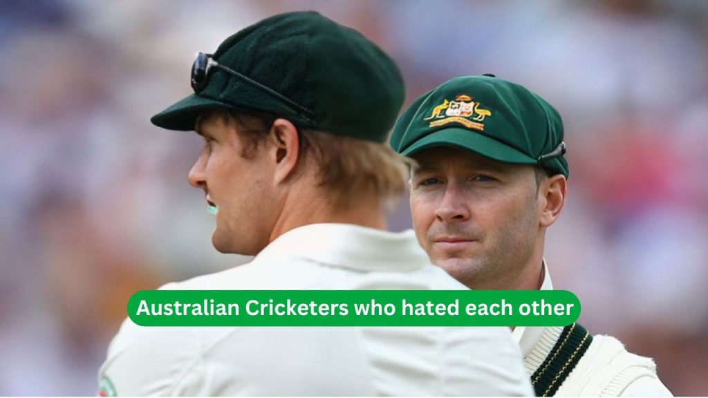 Australian Cricketers who hated each other