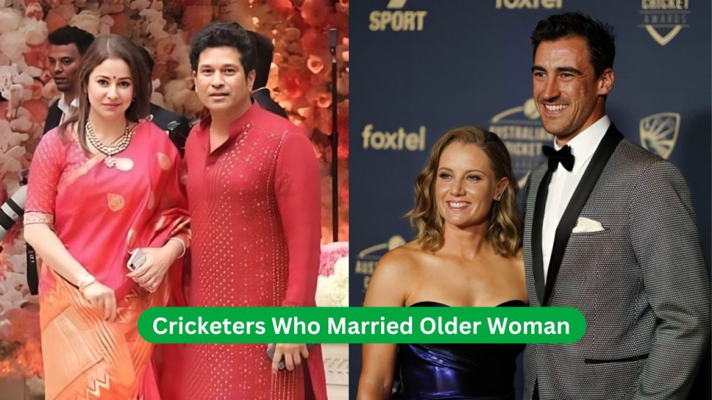 Cricketers Who Married Older Woman