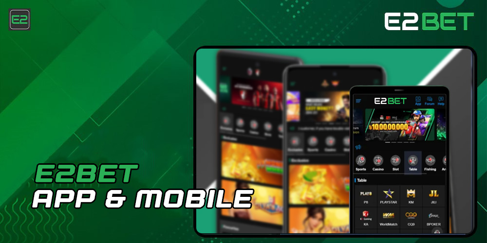 E2bet App & Mobile