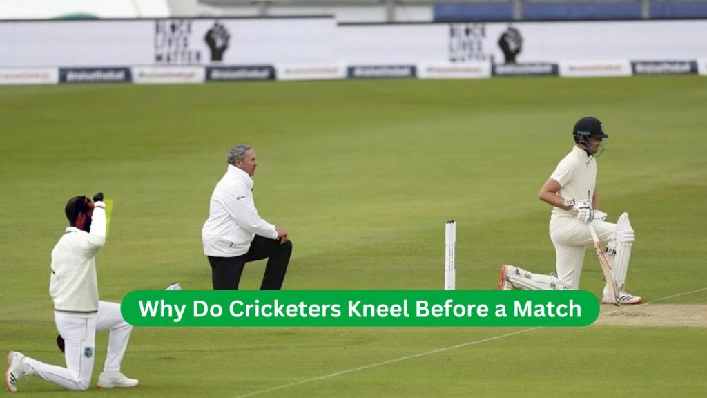 Why Do Cricketers Kneel Before a Match