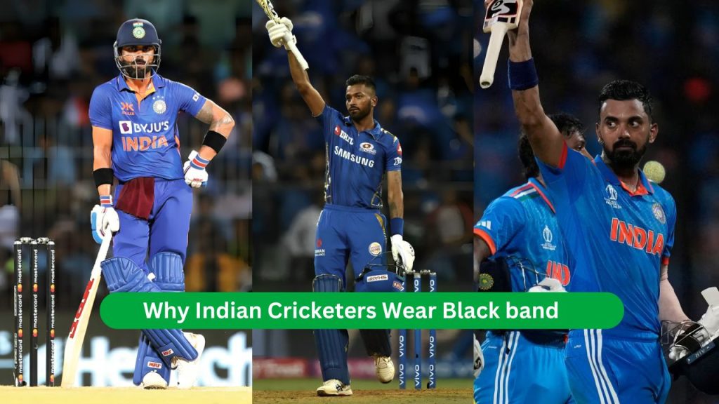 Why Indian Cricketers Wear Black band