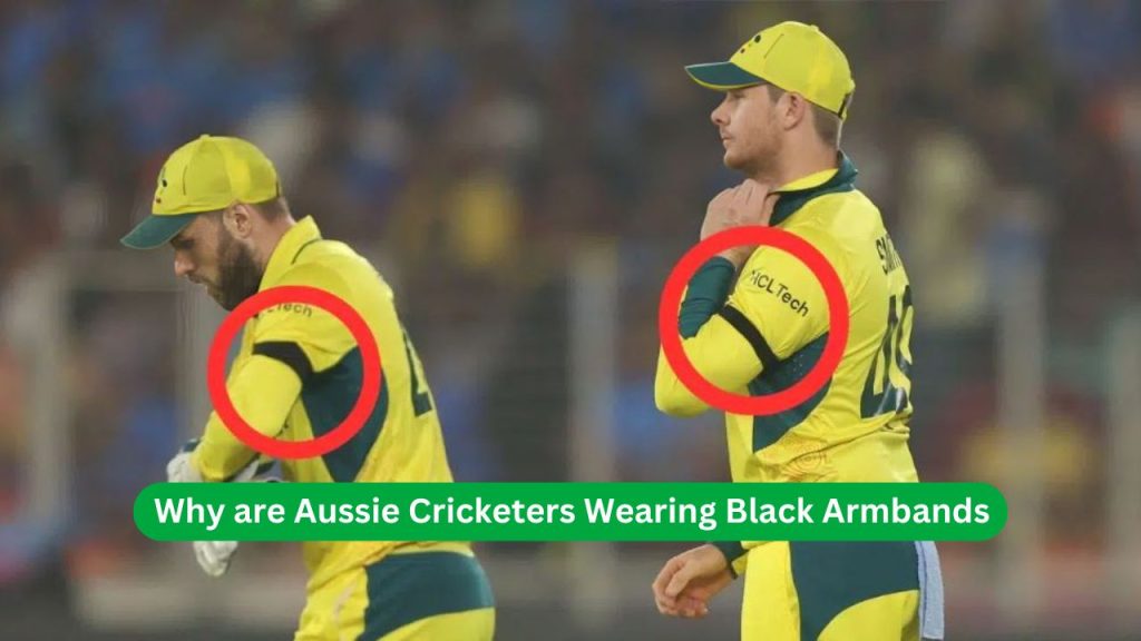 Why are Aussie Cricketers Wearing Black Armbands