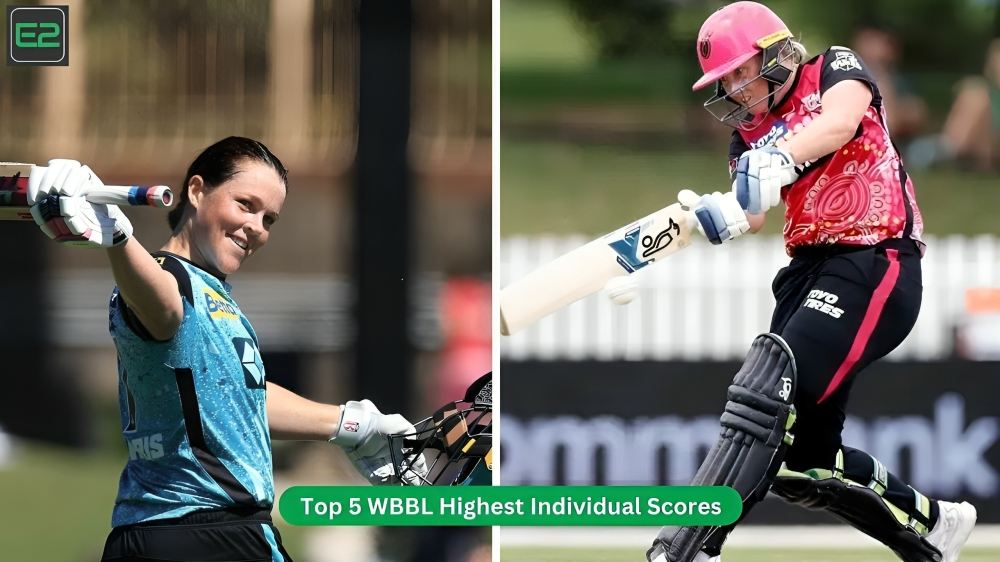 Top 5 WBBL Highest Individual Scores