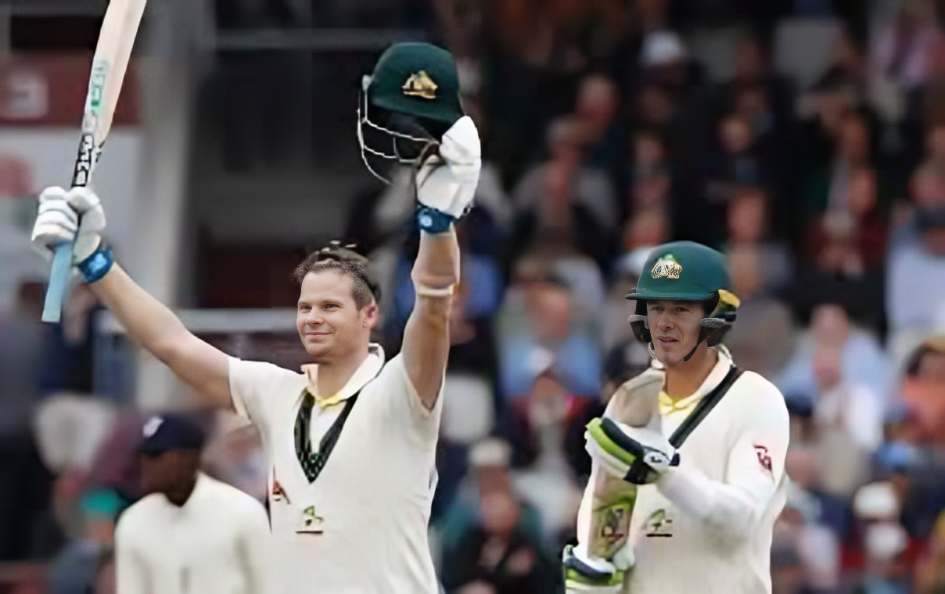 Top 5 Highest Test Scores by Steve Smith