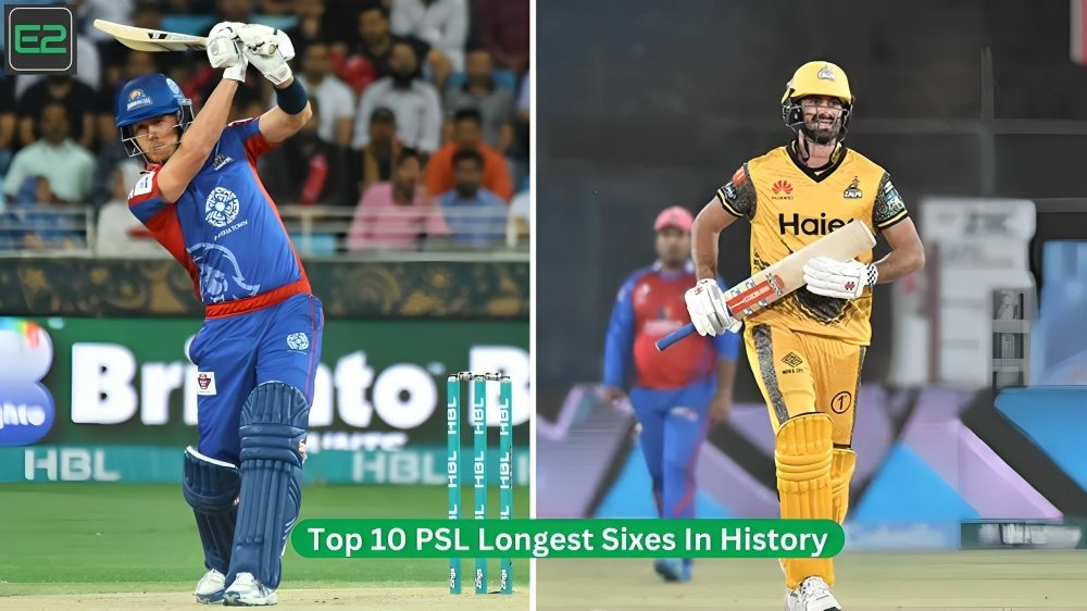 Top 10 PSL Longest Sixes In History