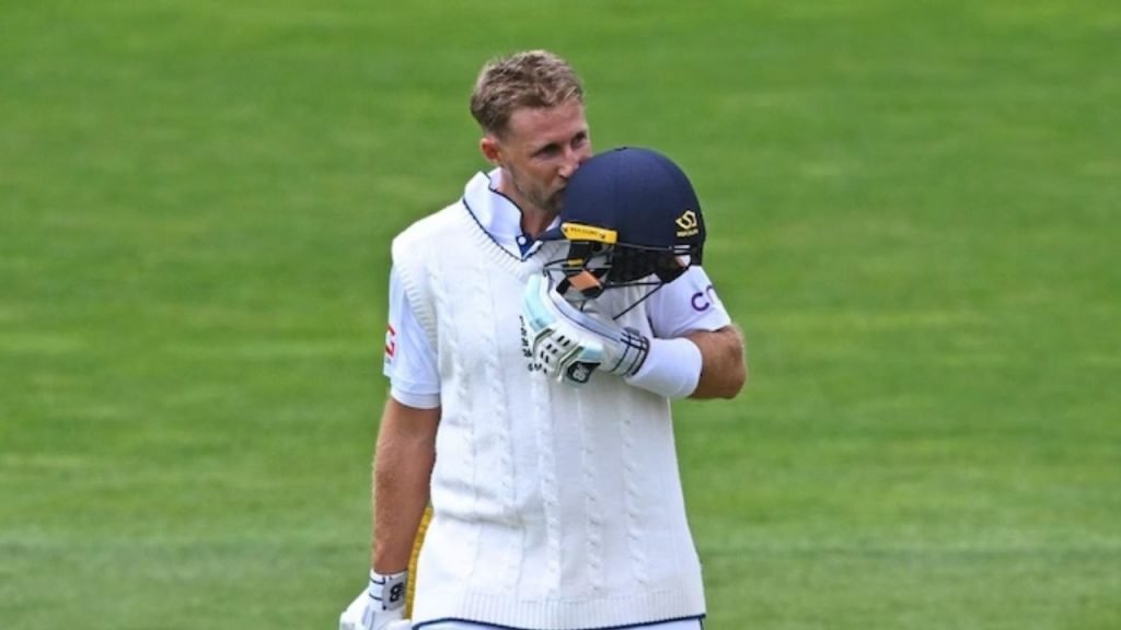 Joe Root becomes the fifth batter in Test cricket history to surpass 13,000 runs.