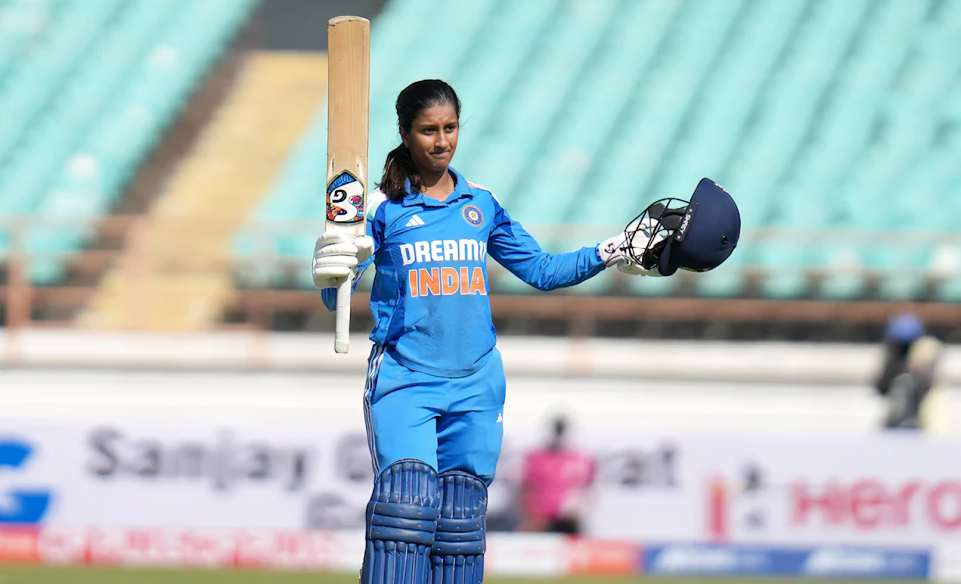 Indian women cricketers with the most centuries (100s) in WODI cricket