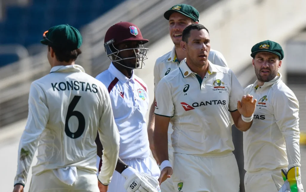 West Indies Bowled Out for 27 in 3rd Test vs Australia, Recording Second-Lowest Total in Test Cricket History