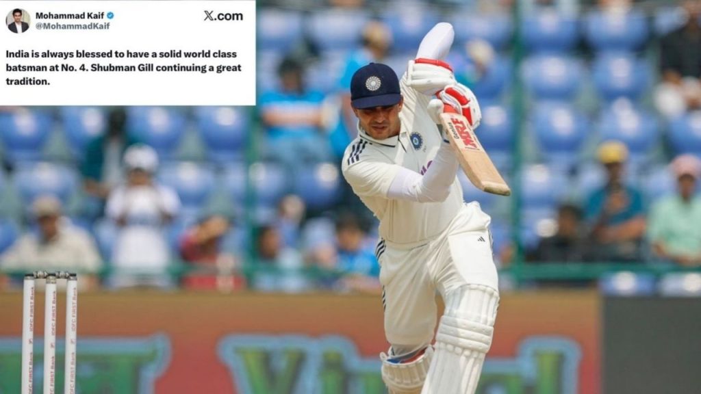 “Captain. Leader. Run Machine.” – Fans laud Shubman Gill after he smashes his 10th Test century in the IND vs WI Delhi Test