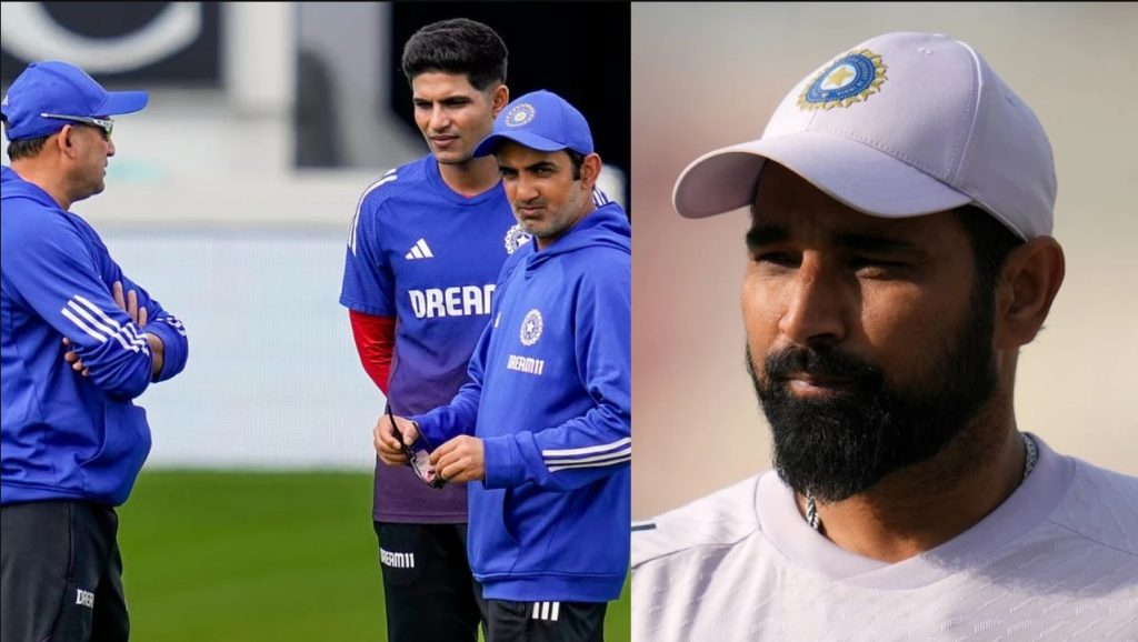 Mohammed Shami and Ajit Agarkar